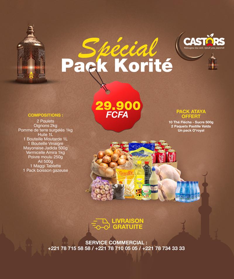 Spécial pack korité