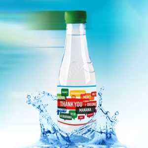 Pack 12 bouteilles de 33 cl O'royal Personnalisé Merci