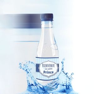 Pack 12 bouteilles de 33 cl O'royal Personnalisé baptême Garçon